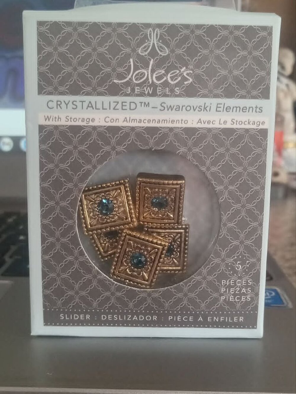 Jolee's crystallized Swarovski elements sliders